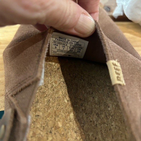 NWT REEF Cushion Sage SE Slip On Clogs Coffee‎ Espresso Suede 9 - Picture 10 of 12